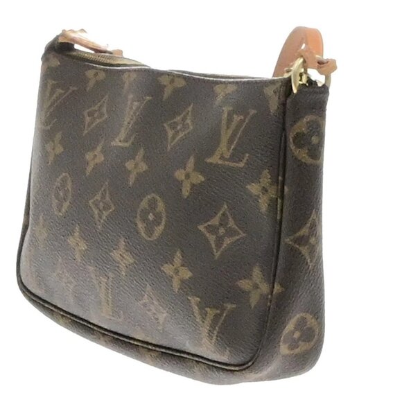 LOUIS VUITTON Pochette Accessoires Hand Bag Monogram Leather BN 82EE115 - Picture 6 of 15